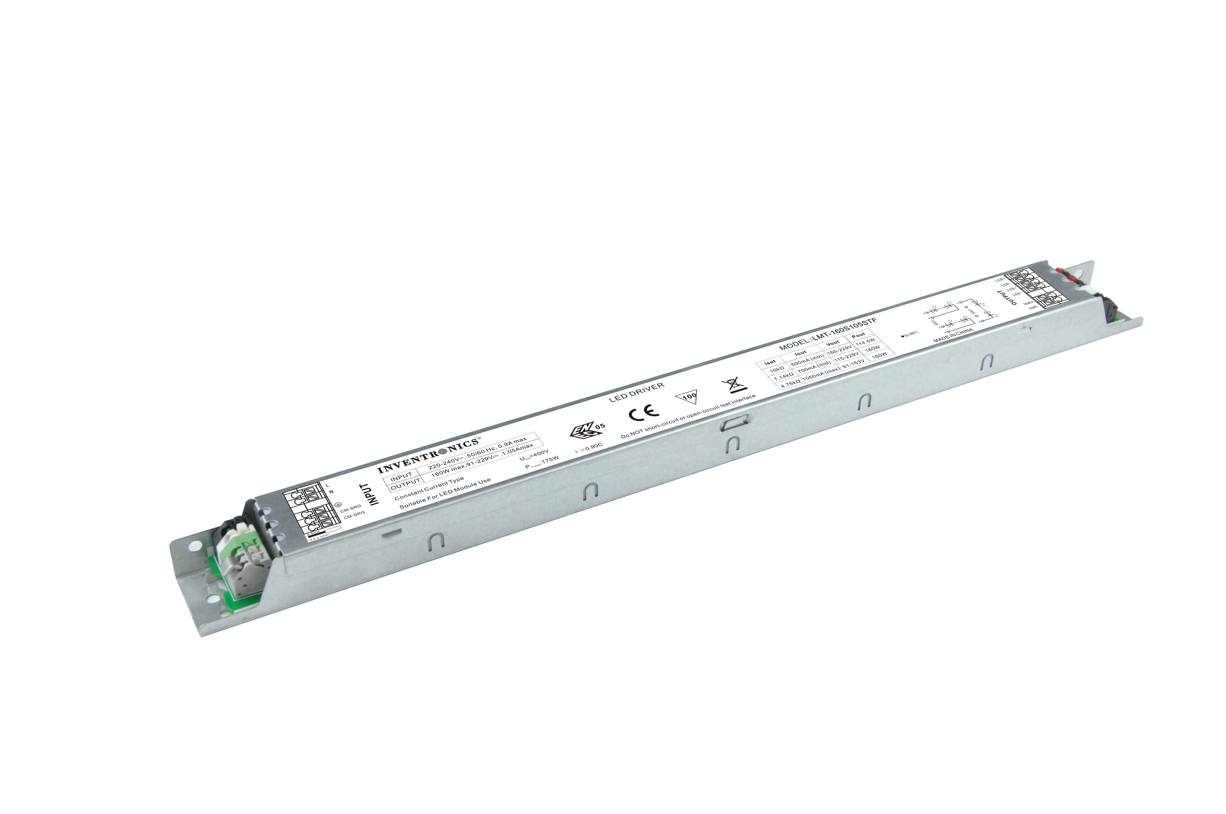 160W,137-320V,500-700mA,Slim,SP,IP20