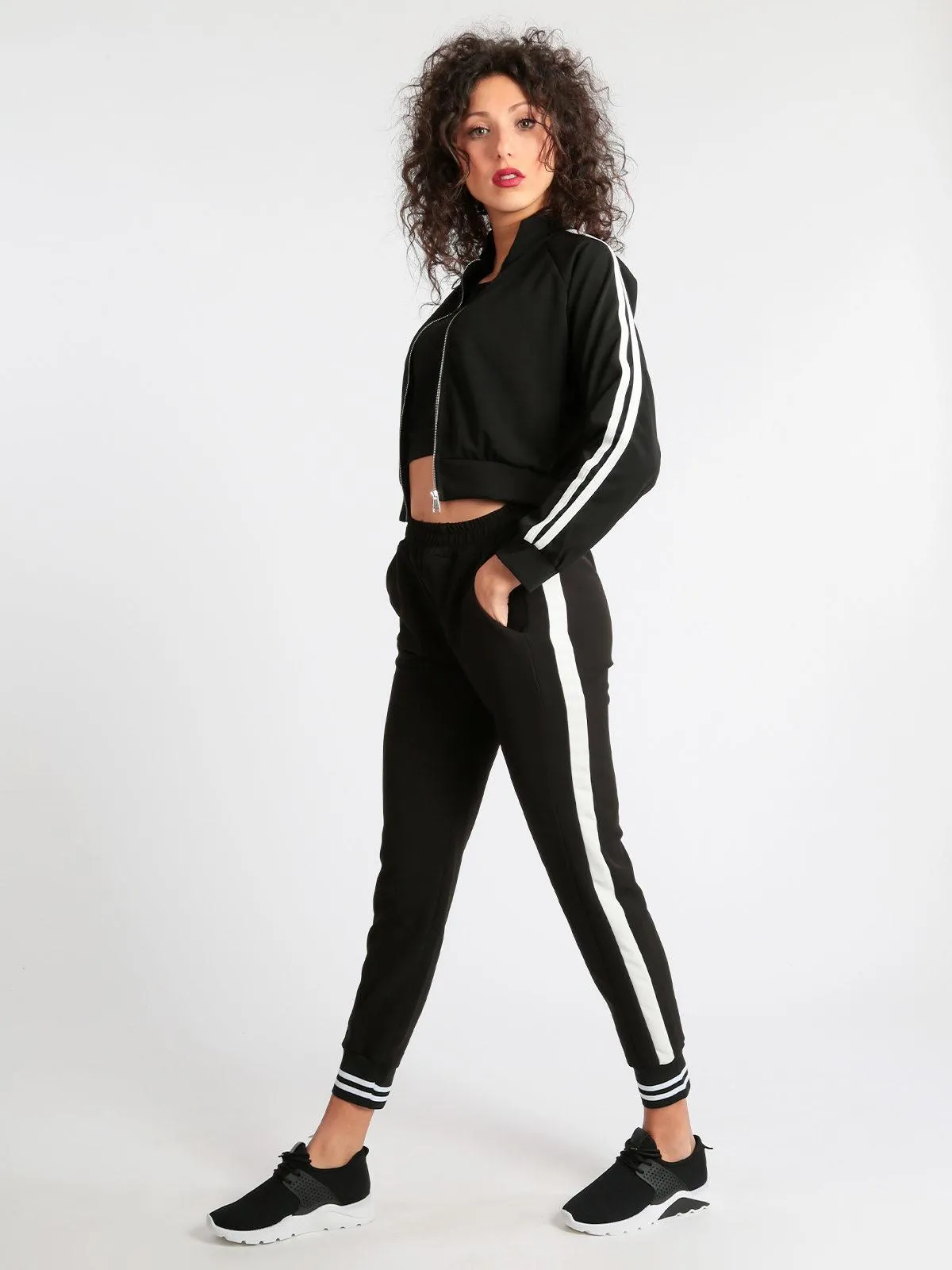 Bonito Pantalon de jogging oversize noir