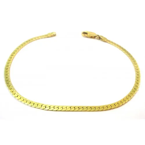 BRACCIALE UNISEX IN ORO GIALLO 18 KT