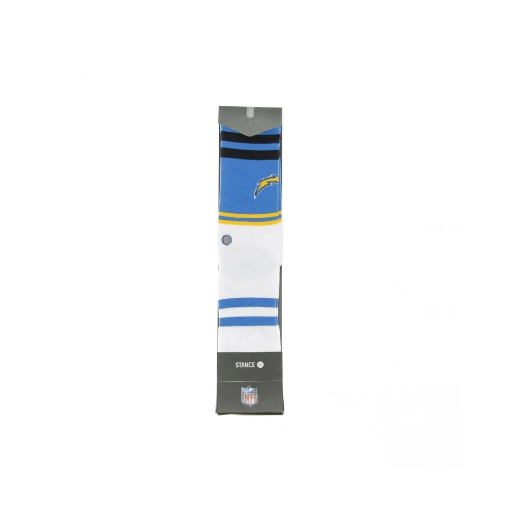 CALZE CHARGERS LOGO BLUE