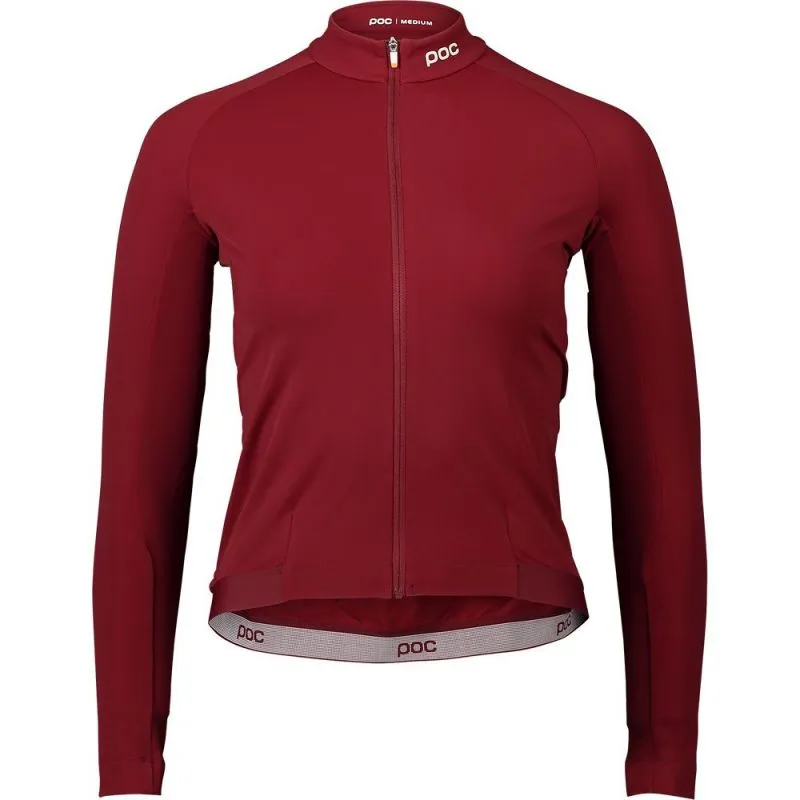 Giacca da ciclismo a maniche lunghe da donna Poc Bike Ambient Thermal (Garnet Red)