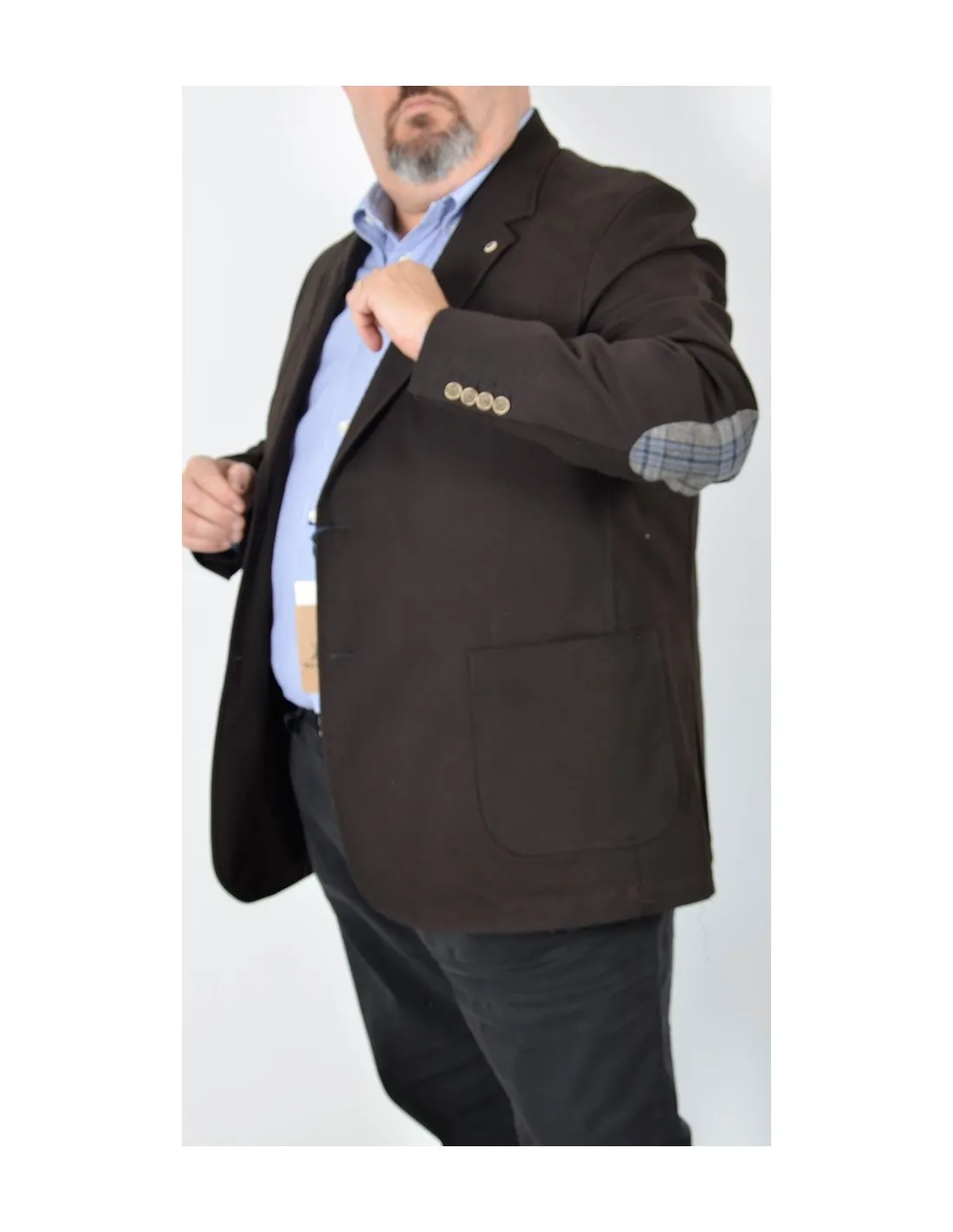 Giacca Marrone Cotone Mod Camisano A/I