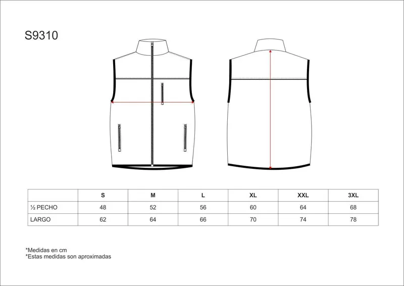 Gilet da lavoro tinta unita Beige