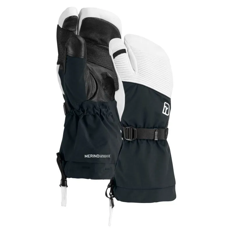 Guanti a 3 dita Ortovox FREERIDE 3 FINGER GLOVE PRO (nero corvino)
