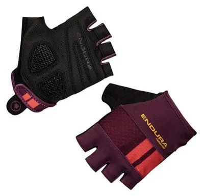 Guanti corti Endura FS260 Aerogel II Donna Aubergine Purple