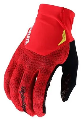 Guanti lunghi Troy Lee Designs Ace Sram Red