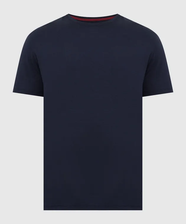 ISAIA Maglietta blu scuro MCI154JP001
