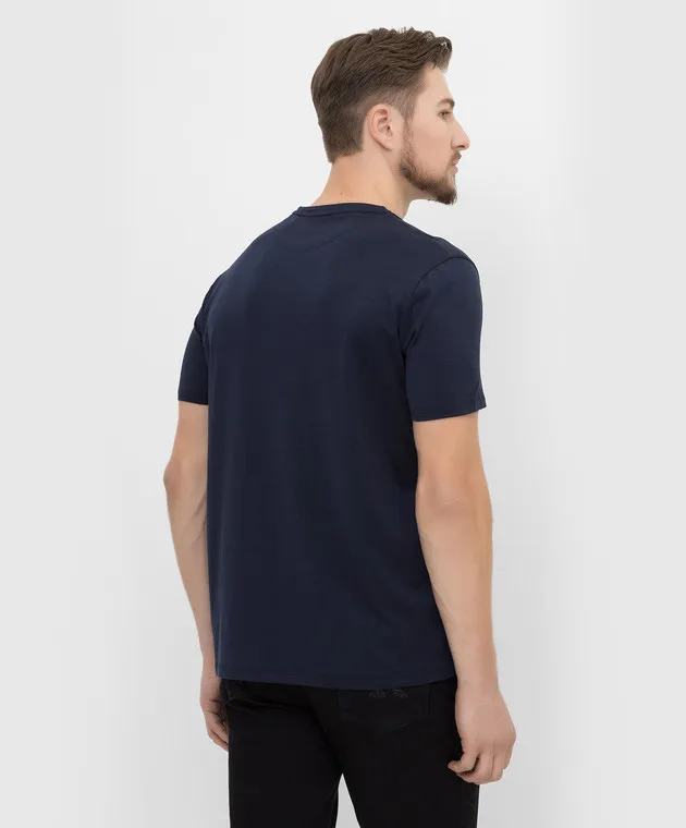 ISAIA Maglietta blu scuro MCI154JP001