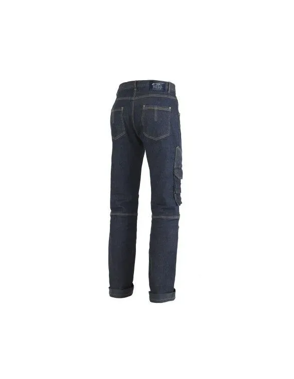 Jeans da lavoro Multitasche Elasticizzato MINER 8033 ISSA LINE Uomo Cotone Stretch