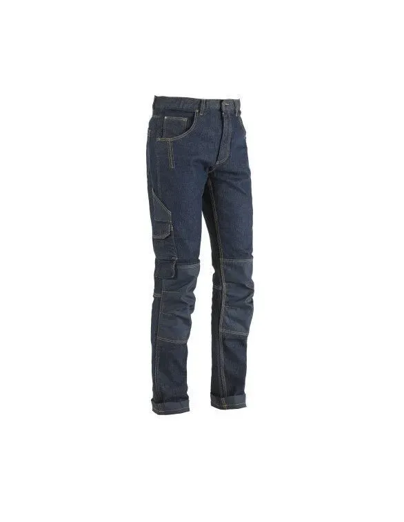 Jeans da lavoro Multitasche Elasticizzato MINER 8033 ISSA LINE Uomo Cotone Stretch