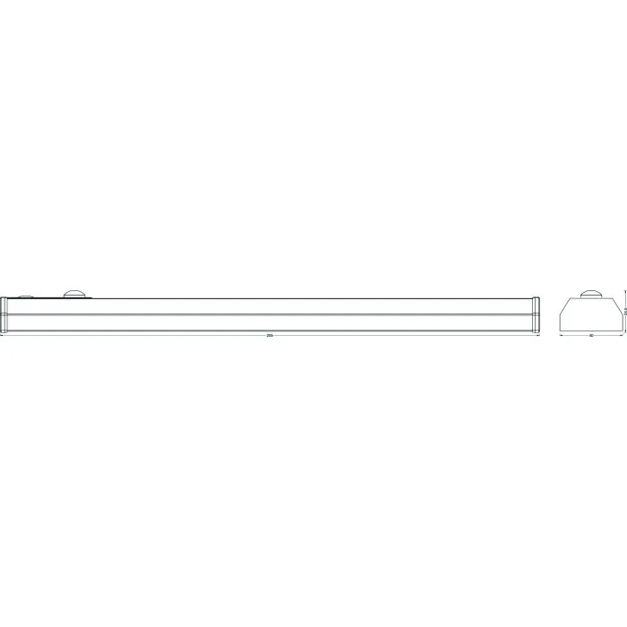 LEDVANCE LINEAR Illuminazione sottopensile Bianco, 1-Luce, Sensori di movimento