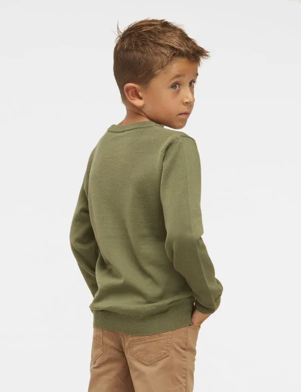 Maglione Girocollo - Bambino, Autunno/Inverno - 100% Lana Merino Bio - 100% Made in Italy | Brunella Gori