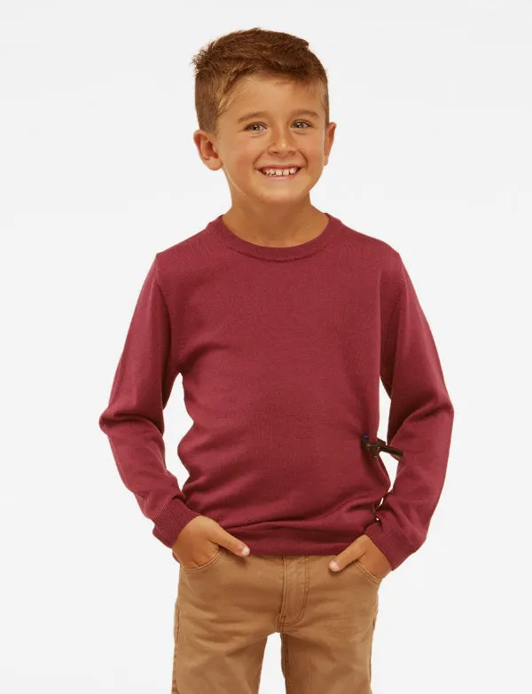 Maglione Girocollo - Bambino, Autunno/Inverno - 100% Lana Merino Bio - 100% Made in Italy | Brunella Gori