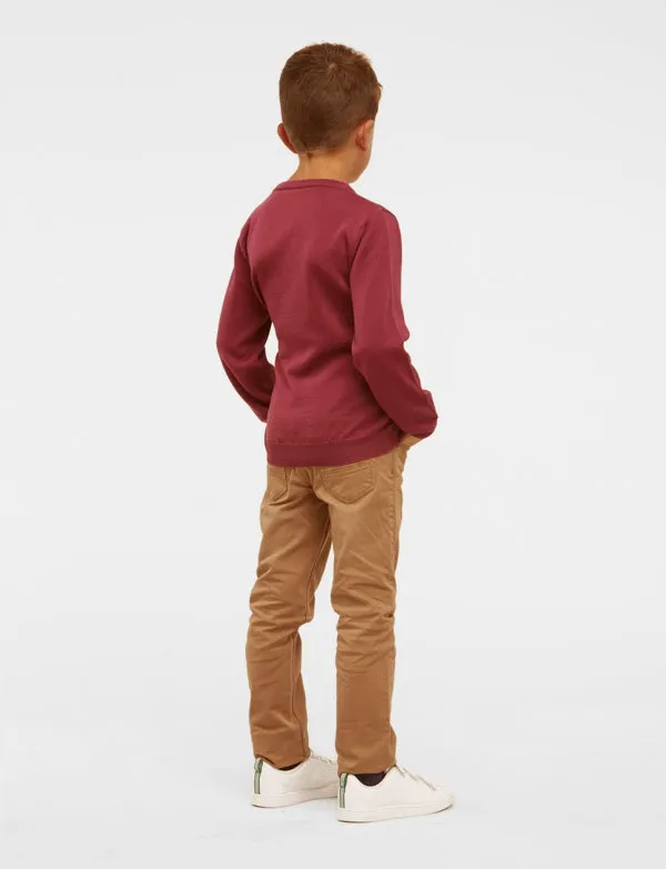 Maglione Girocollo - Bambino, Autunno/Inverno - 100% Lana Merino Bio - 100% Made in Italy | Brunella Gori