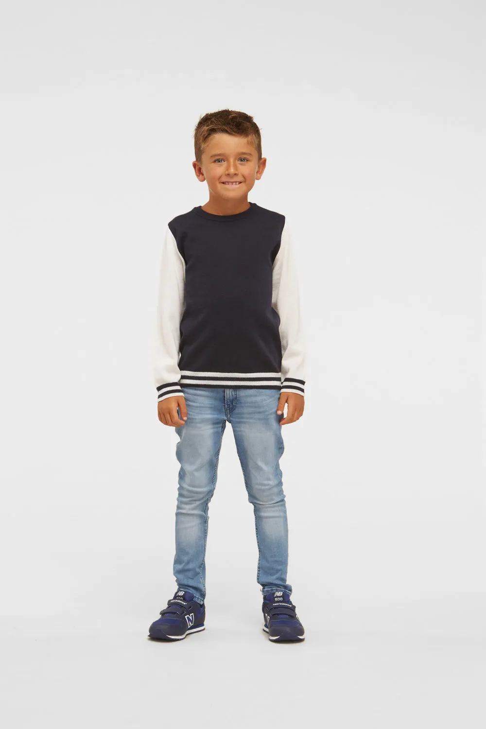 Maglione Girocollo - Bambino, Autunno/Inverno - 100% Lana Merino Bio - 100% Made in Italy | Brunella Gori