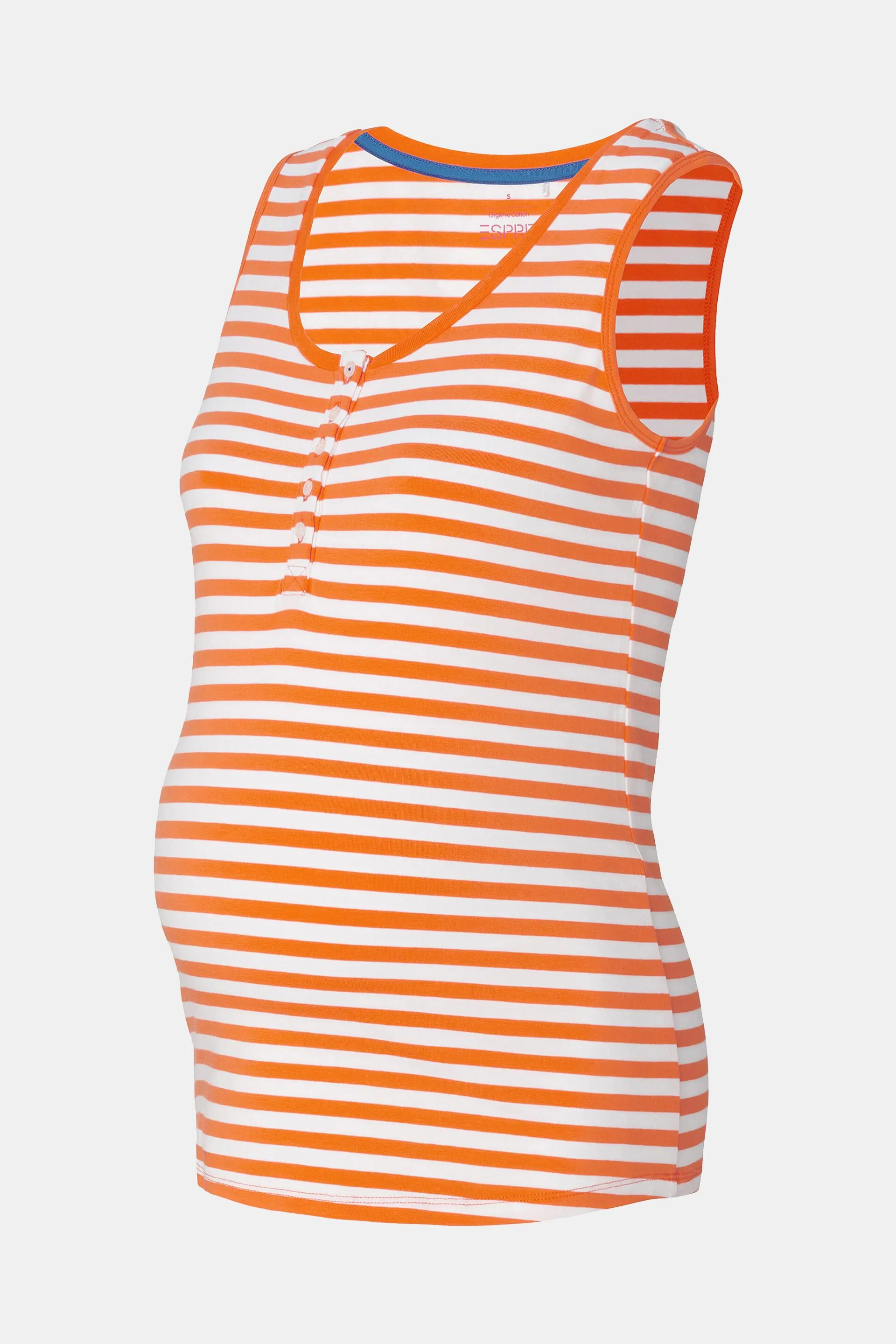 MATERNITY T-shirt senza maniche a righe
