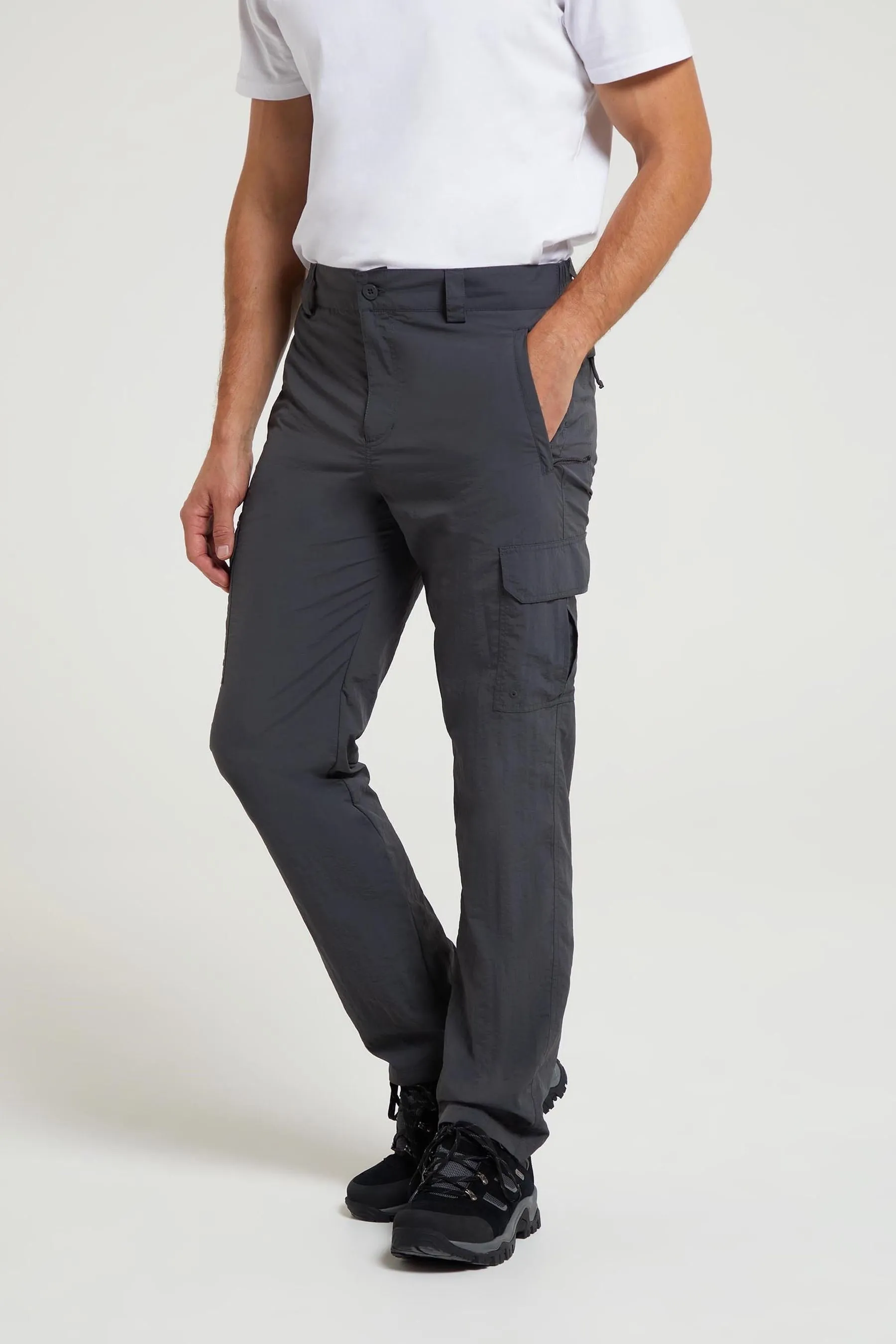 Mountain Warehouse Uomo - Explore - Pantaloni termico con protezione UV