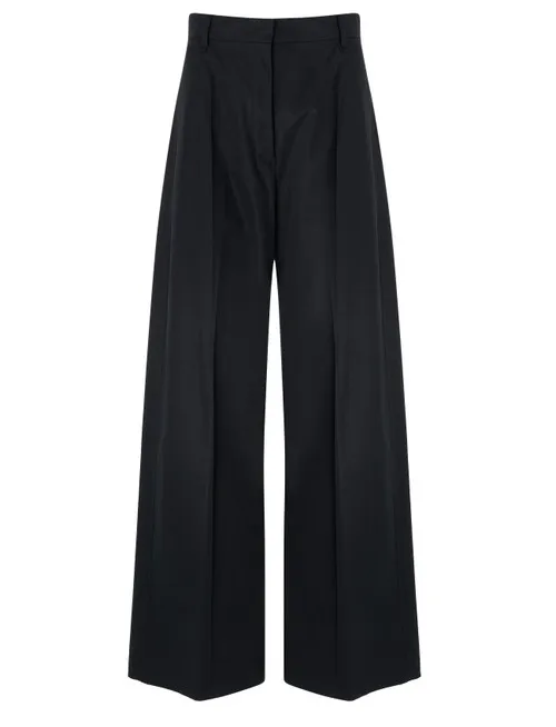 Pantalone oversize Sportmax Gebe in cotone nero