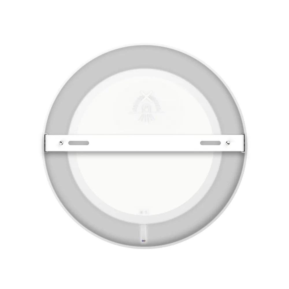 Plafoniera Led slim 12W Bianca Rotonda Bianco neutro 4000K Aigostar