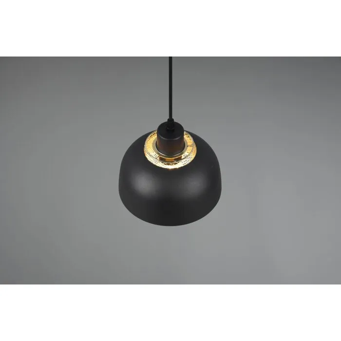 Reality Punch Lampada a Sospensione Nero, 1-Luce