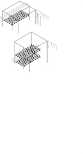 Ripiano ABB PTHS per Schede modulari - System Pro E Power, 719 x 500.5 x 25mm