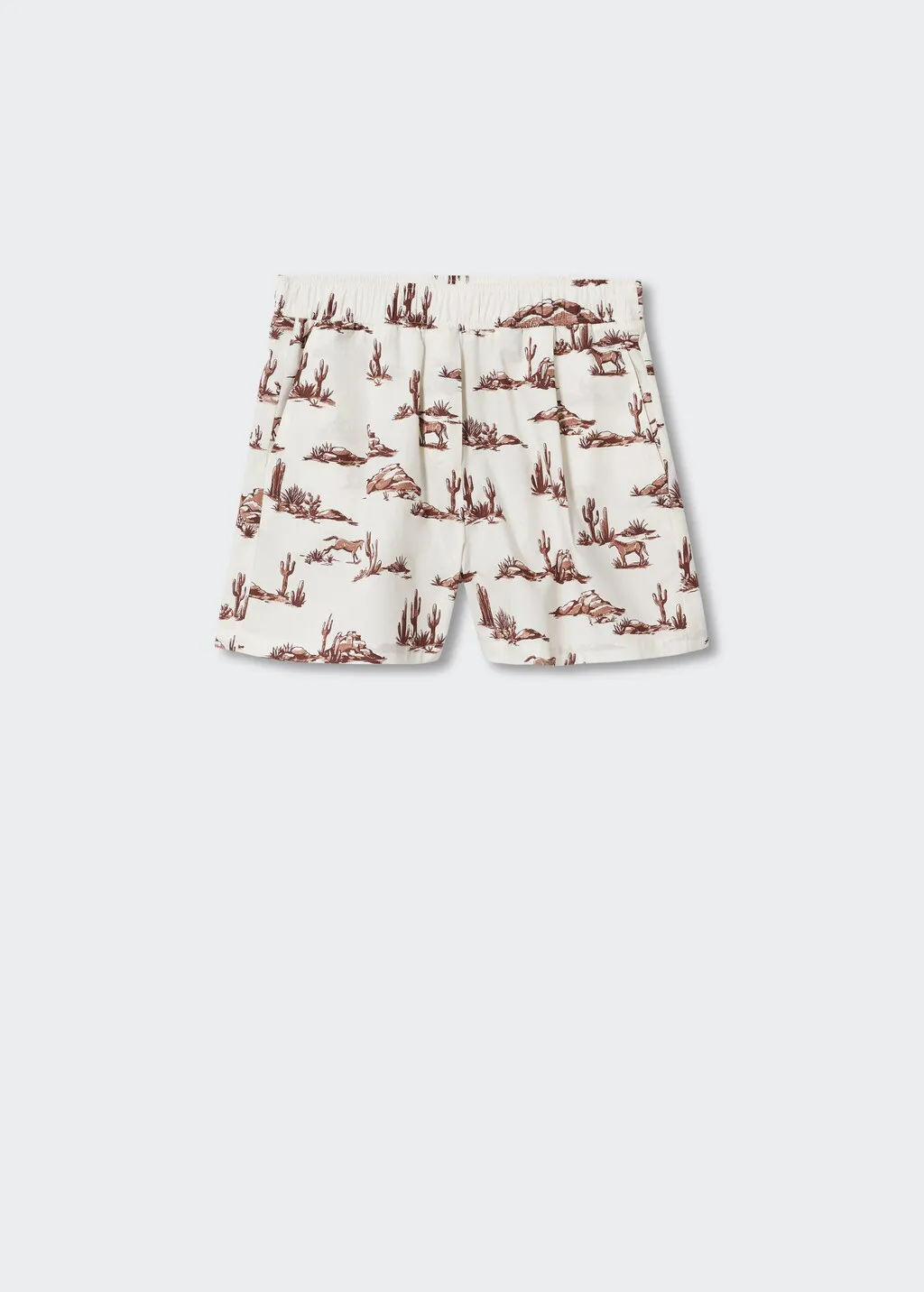 Short stampati cotone