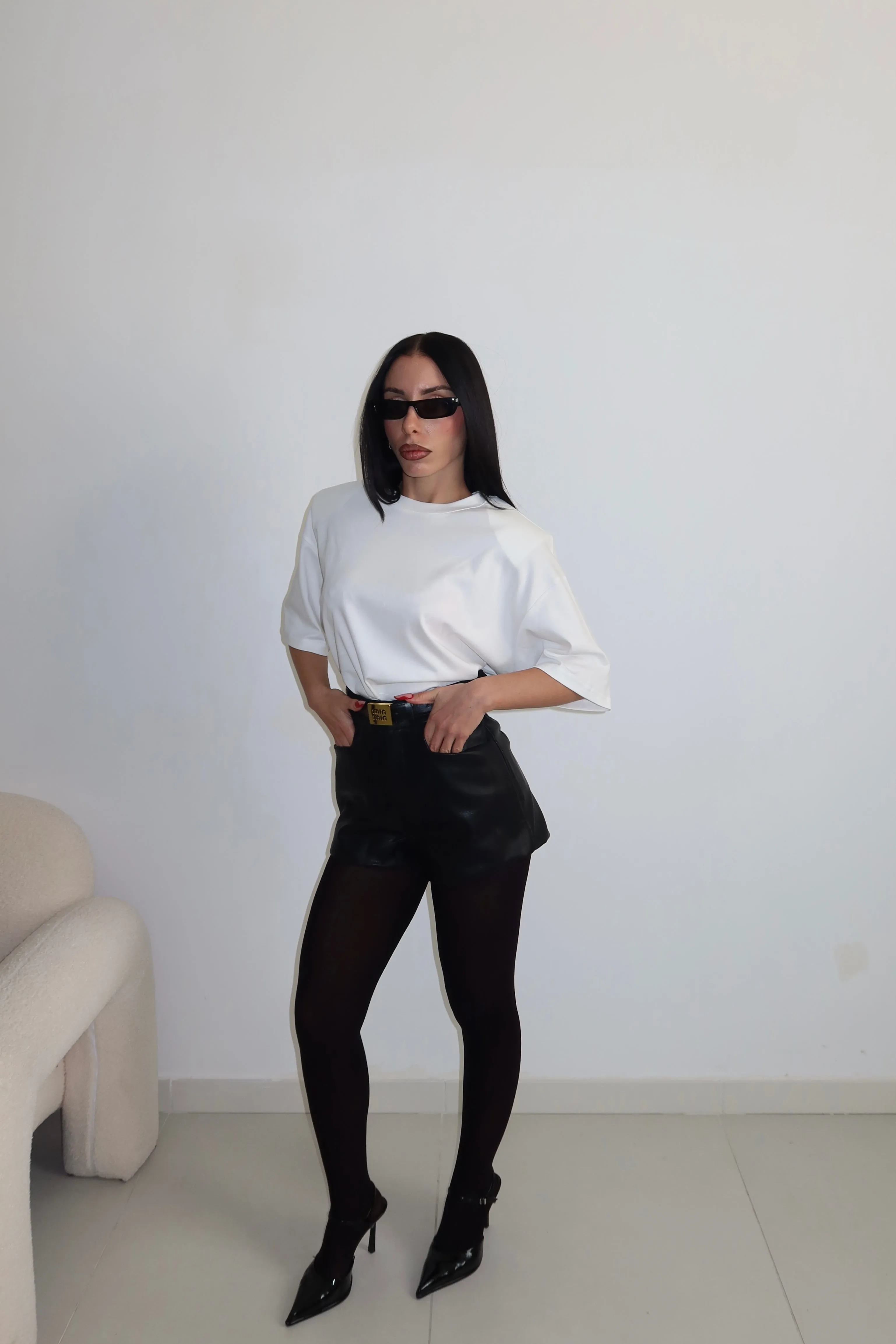 Shorts BELT MM nero